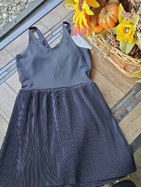 Target Black Girls' Pleated Tank Dress